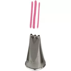 Cukrárenská zdobiaca špička 89 trojlinka