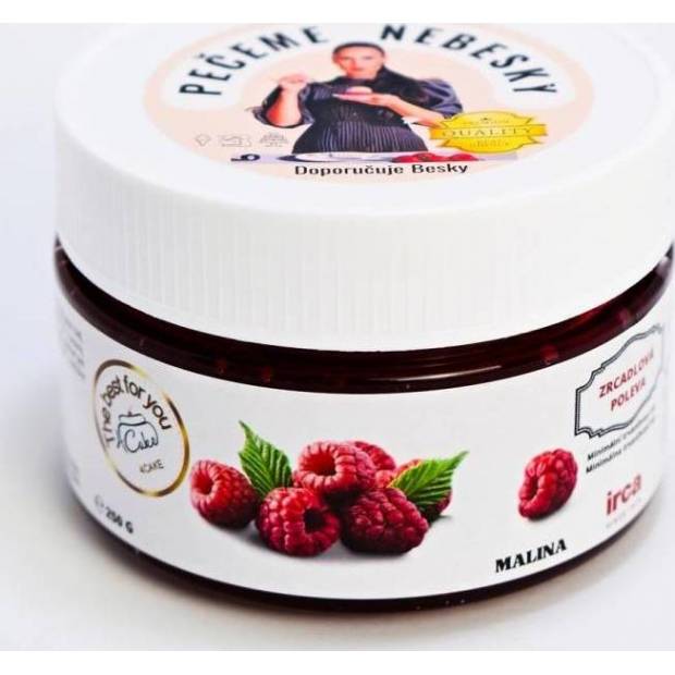 Farcitura - zrkadlová glazúra IRCA Raspberry (3 kg)