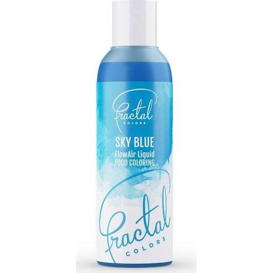 Airbrush farba tekutá Fractal - Sky Blue (100 ml) 6109 dortis
