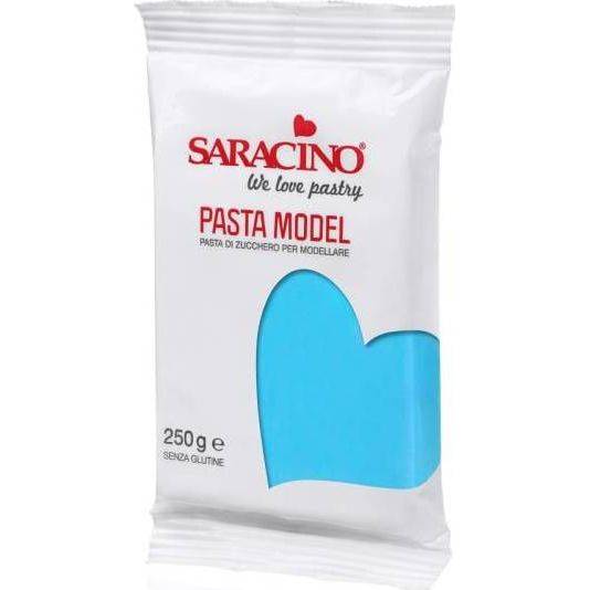 Modelovacia hmota svetlomodrá 250 g DEC031A Saracino