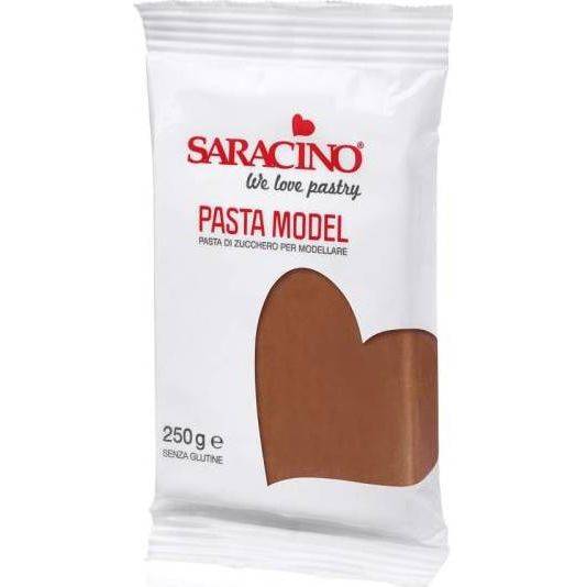 Modelovacia hmota hnedá 250 g DEC036A Saracino