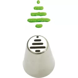 Cukrárenská zdobiaca špička 250 stromčekov