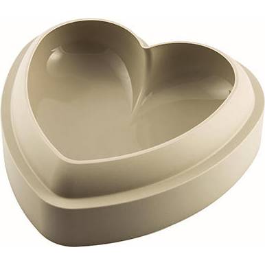 Silikónová forma na pečenie 3D Batticuore - Srdce 1,5 l