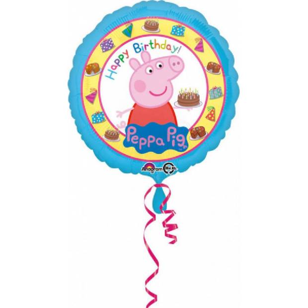 Fóliový balónik prasiatko Peppa