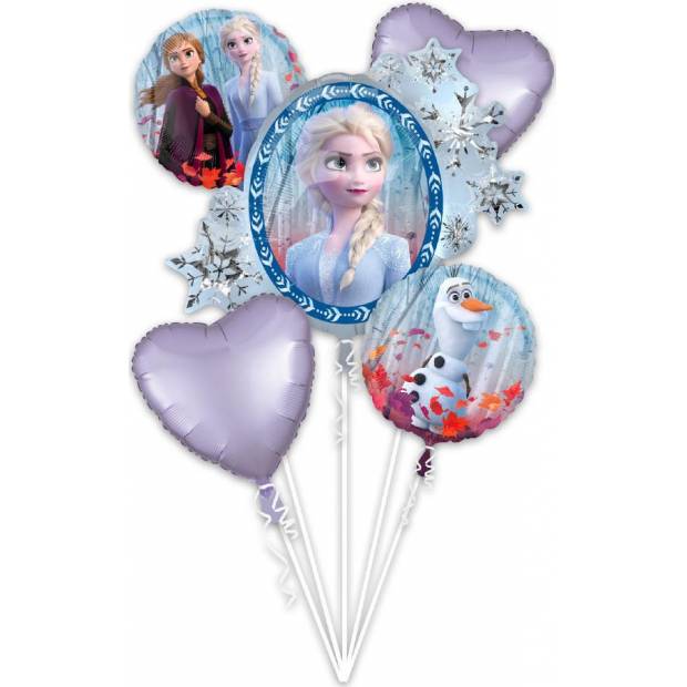 Fóliové balóniky súprava 5 ks Frozen 2