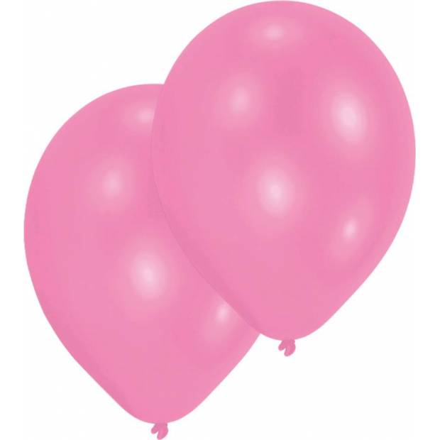 Latexové balóniky ružové 10 ks 27,5 cm