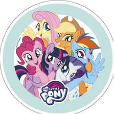 Jedlý papier My little Pony