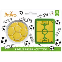 Vykrajovátka ihrisko a fotbalový loptička