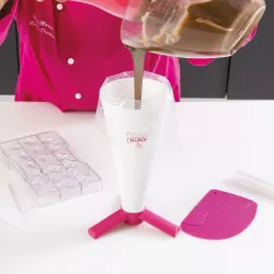 Plastový stojan na cukrárenský sáčok 22,5×15 cm