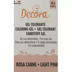 Gélová farba svetlo ružová light pink 28 g