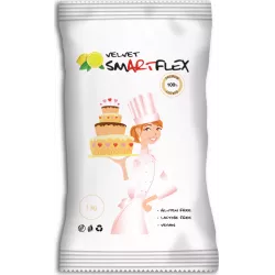 Smartflex Velvet Citrón 1 kg v sáčku (potahovacia a modelovacia hmota na torty) 0145 dortis