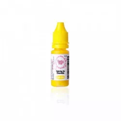 Tekutá farba do čokolády Tasty Me (10 ml) Bright Yellow 5835 torta