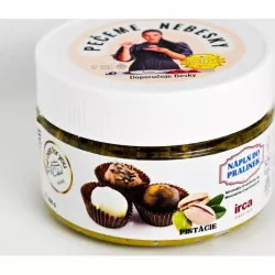 Náplň do pralínok a tort IRCA Pralin Delicrisp Pistácie (250 g) Besky edícia