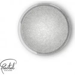 Dekoratívna prášková perleťová farba Fractal - Sparkling White (3,5 g)