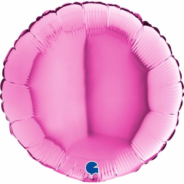 Nafukovací balónik okrúhly 46 cm ružový