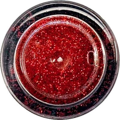 Dekoratívna prachová glitrová farba Sugarcity (10 ml) Red Glitter 5791 dortis