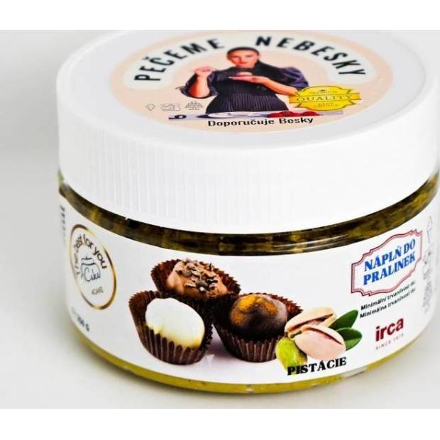 IRCA pralinky a náplň do koláčov Pralin Delicrisp Pistácie (250 g)