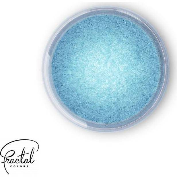 Dekoračná prášková perleťová farba Fractal - Frozen Blue (2,5 g)