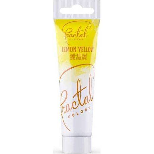 Gélová farba Fractal – Lemon Yellow (30 g) 6189 dortis