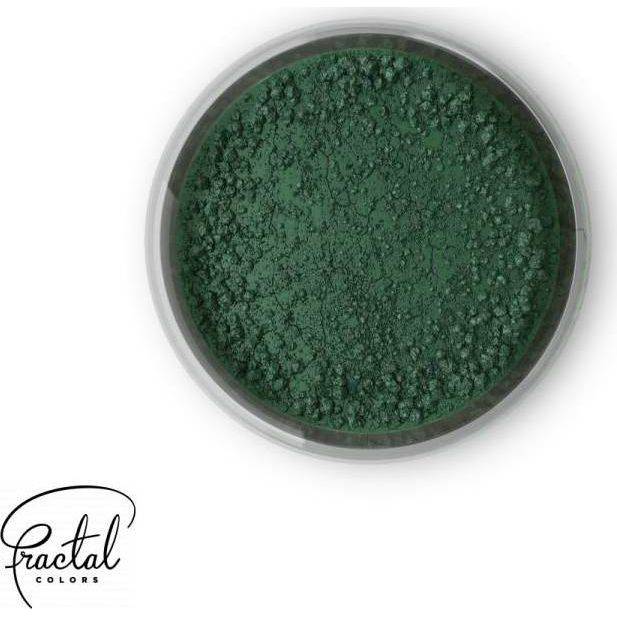 Jedlá prachová farba Fractal – Dark Green (1,5 g) 6251 dortis