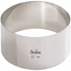 Dortový kruh nerezový okrúhly 9x6cm