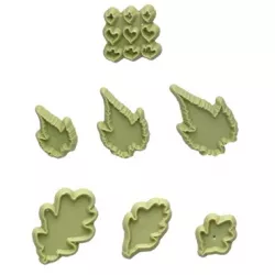 Sada vykrajačov na listy 7 ks