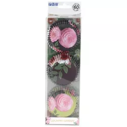 Košíčky na cupcakes 60 ks - kvety