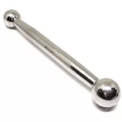 Nerezová guľa na kostice kulatá 6