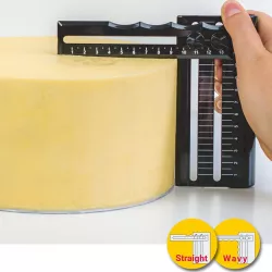 Stierka na krém rovná a zvlňená