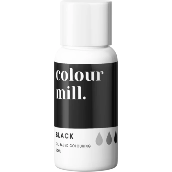 Olejová farba 20 ml vysokokoncentrovaná čierna