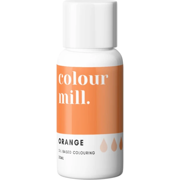 Olejová farba 20 ml vysokokoncentrovaná oranžová