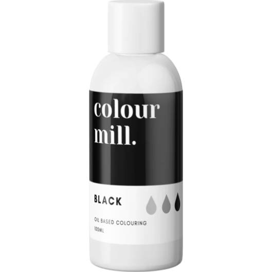 Olejová farba 100 ml vysokokoncentrovaná čierna