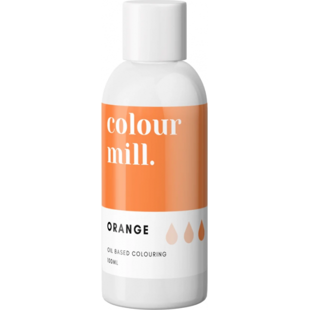 Olejová farba 100 ml vysokokoncentrovaná oranžová