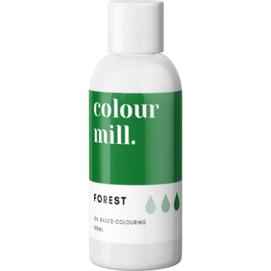 Olejová farba 100 ml vysokokoncentrovaná zelená – les