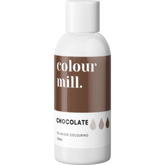 Olejová farba 100 ml vysokokoncentrovaná čokoládová