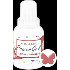 Gélová farba Food Colours PowerGel (20 g) Coral Firmness PG-036 dortis
