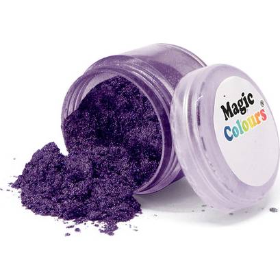 Jedlá prachová perleťová farba 8 ml Purple Sheen