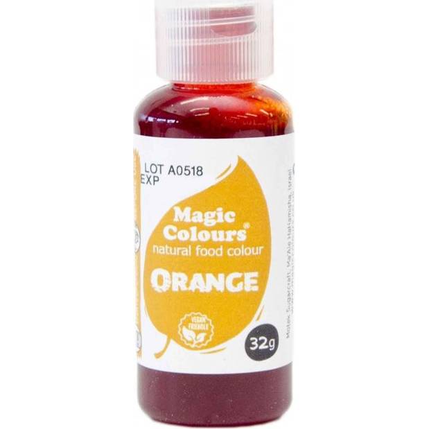 Gélová farba prírodná 32 g Orange