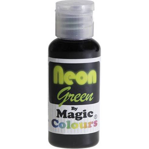 Neónová gélová farba 32 g Green