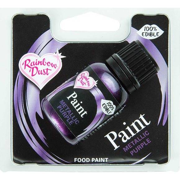 Tekutá metalická farba Purple fialová 25 ml