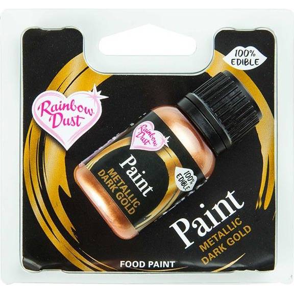 Tekutá metalická farba Dark Gold 25 ml