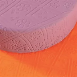 Silónová štruktúrna podložka 40x20 cm kvety