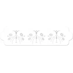 Stencil 34x9 cm Fantázia