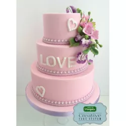 Silikónová forma na lem z perál