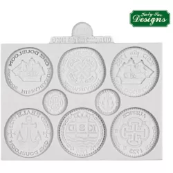 Silikónová forma staré mince poklad