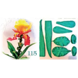 Silikónová forma žilkovač 5 × 19 cm