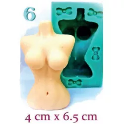 Silikónová forma ženského tela