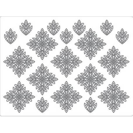 Silikónová forma na jedlú kartu kvety 40 × 30 cm