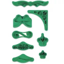 Naznačovač 7 ks ornamentov