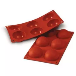 Silikónová forma polokoule 6 cm 360 ml na 6 ks